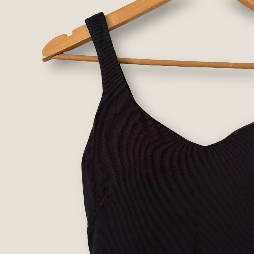 Lululemon Black Ribbed Micro-Modal Tank Top - Picture 6 of 12